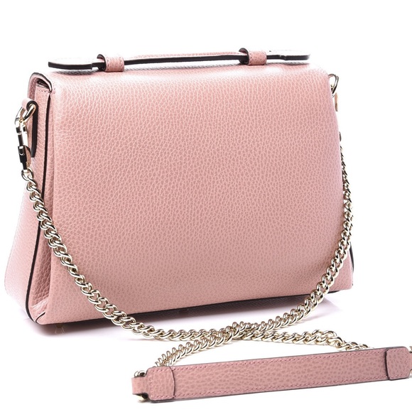 🚨Dollar Calfskin Interlock G Top Handle ShoulderBag🚨 - Picture 2 of 14